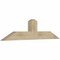 Ekena Millwork Portland Rough Sawn Timber Gable Bracket, Douglas Fir, 60"W x 15"H x 4"D x 6"F, 6/12 Pitch GBW060X15X0406POR00RDF - alternate 4